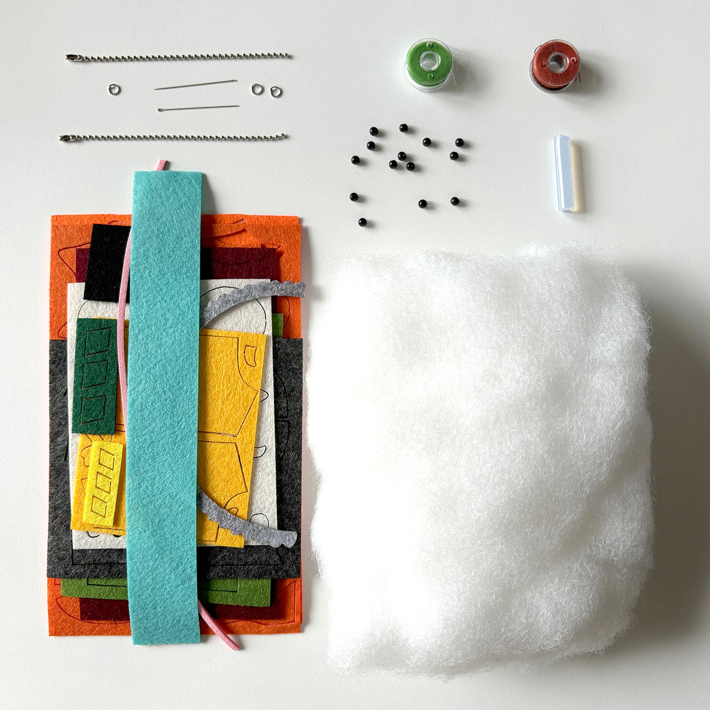 Fox Families Handmade Sewing Toys DIY kit