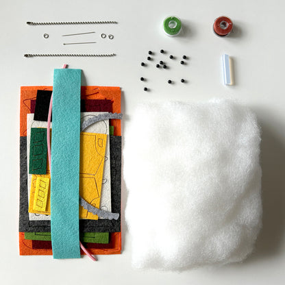 Fox Families Handmade Sewing Toys DIY kit