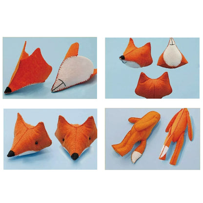 Fox Families Handmade Sewing Toys DIY kit