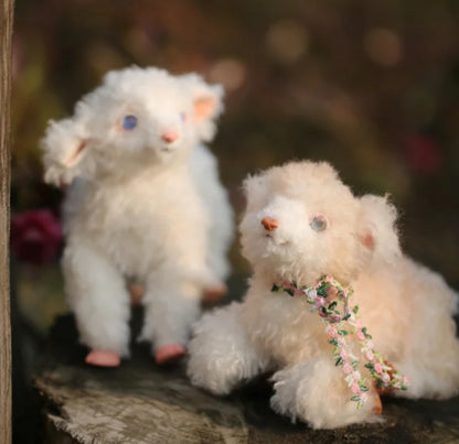 Lamb Articulated Plush Toy Kit