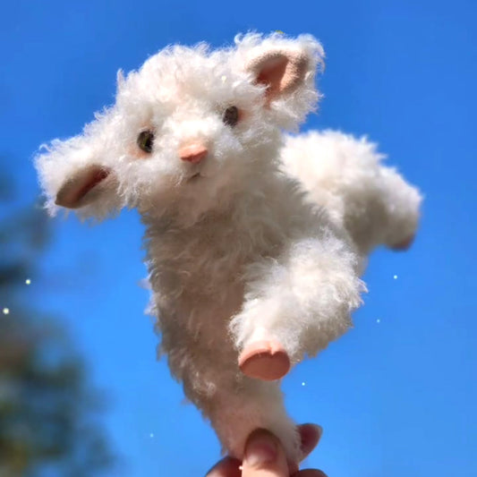 Lamb Articulated Plush Toy Kit